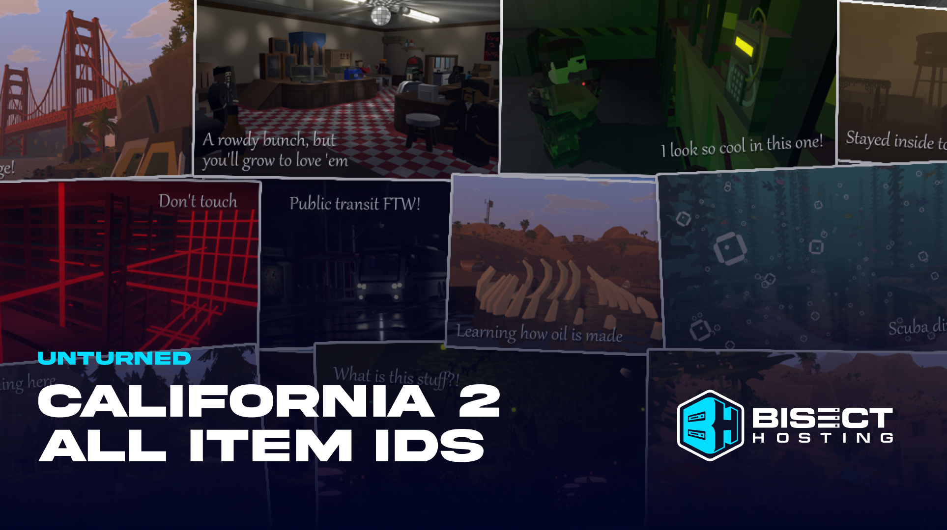 Unturned California 2 IDs Guide: Every Item ID & How to Spawn Items