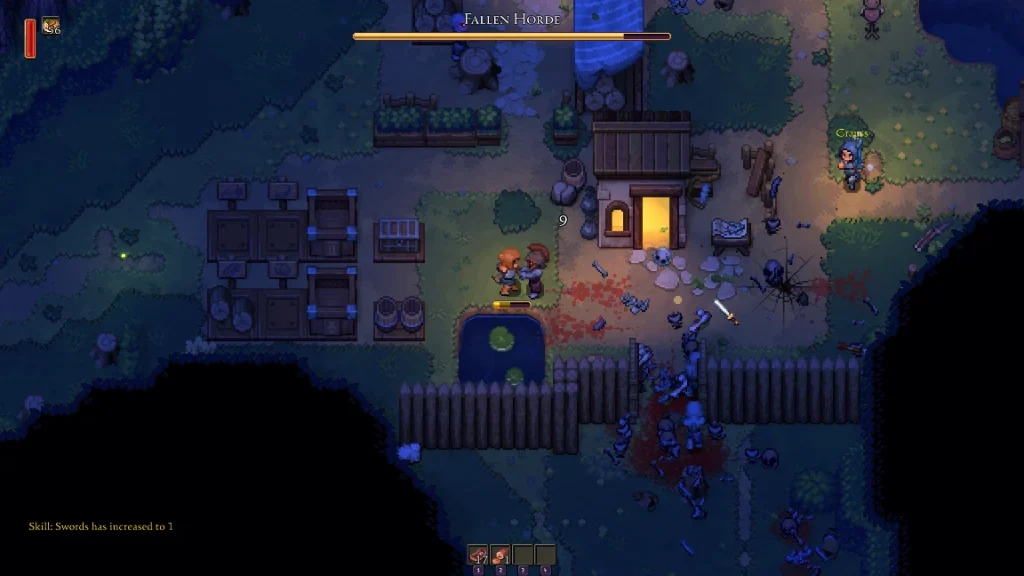 Romestead Night Combat screenshot