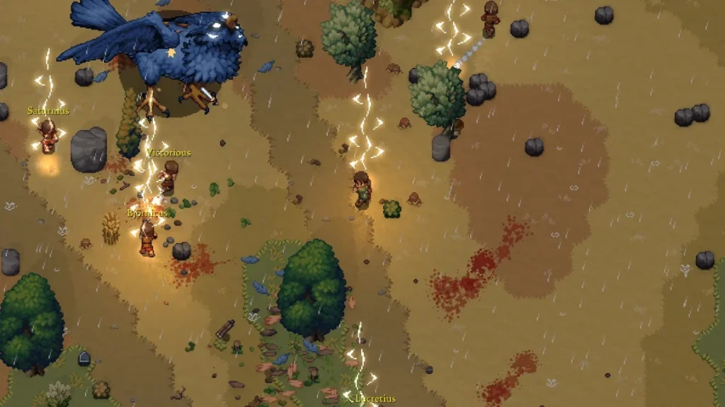 Romestead Player Fighting Massive Bird screenshot