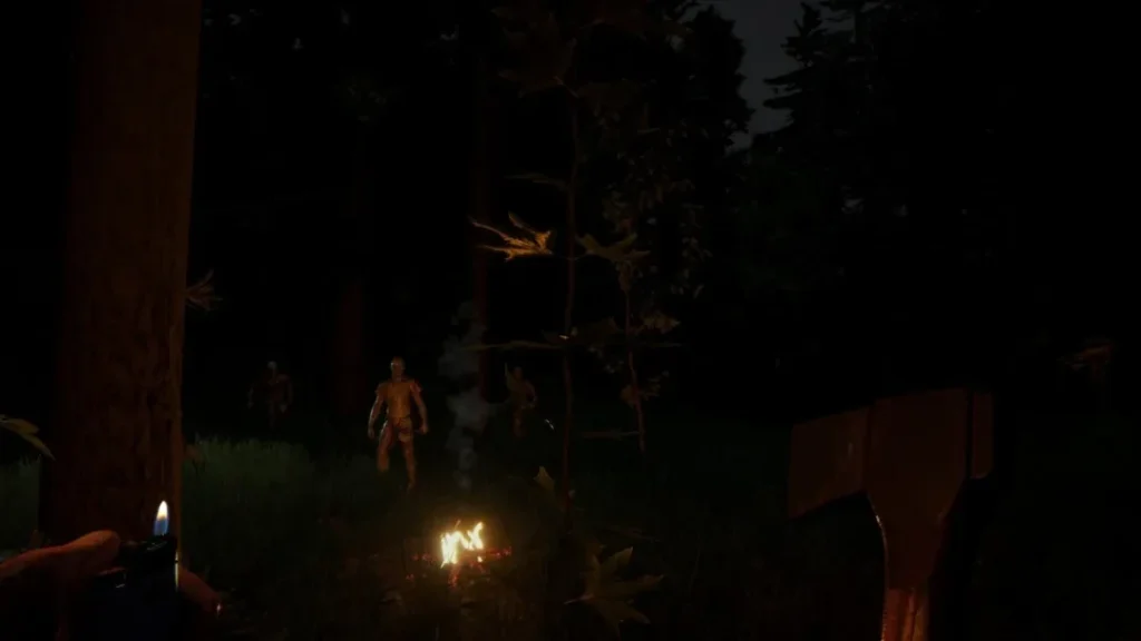 The Forest Cannibals Staring screenshot
