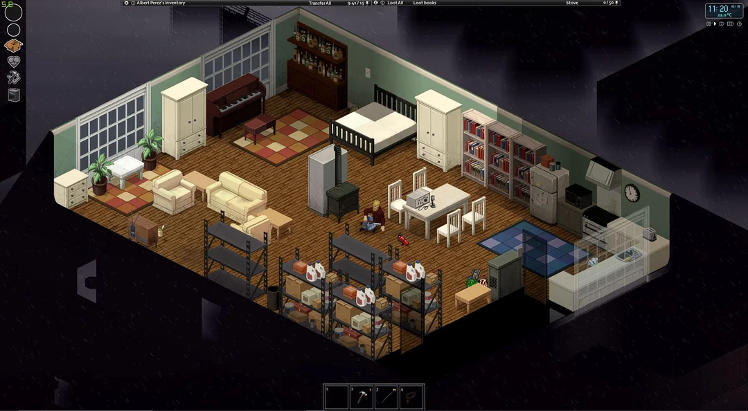 Project Zomboid Player-Made Base #2 screenshot