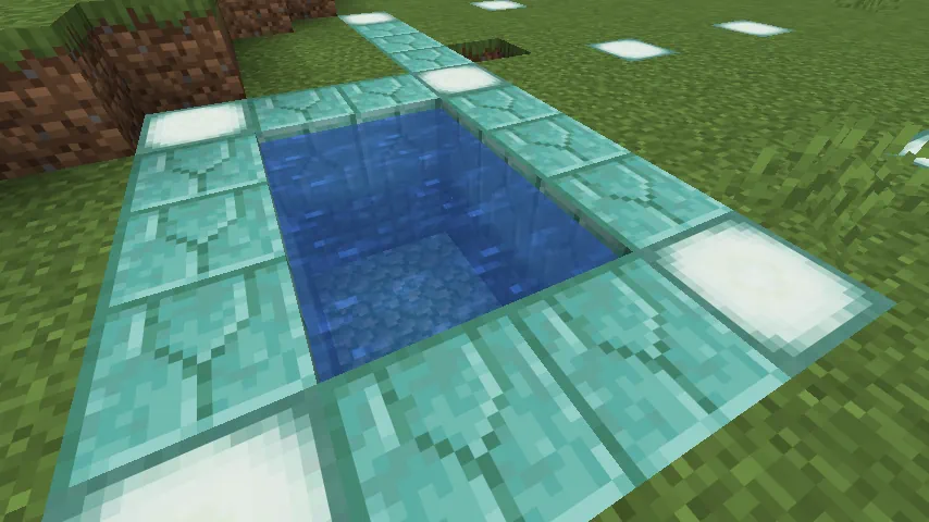 Minecraft Axolotl Breeding Pool Screenshot