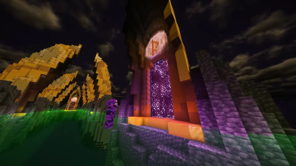 Minecraft FTB Architects Exodus Portal Screenshot