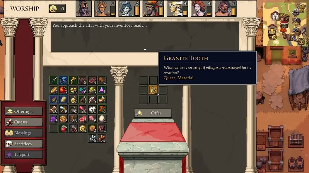 Romestead Granite Tooth