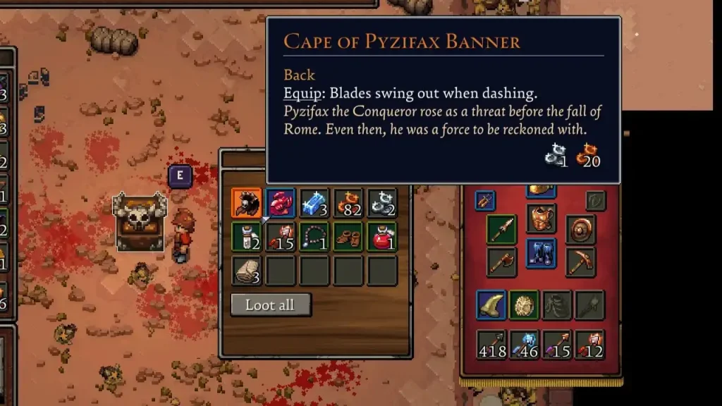 Romestead Pyzifax Loot