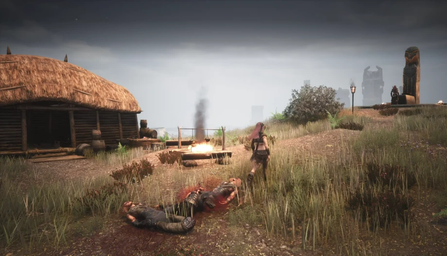 Conan Exiles Freya Leaving Defeated Enemies screenshot
