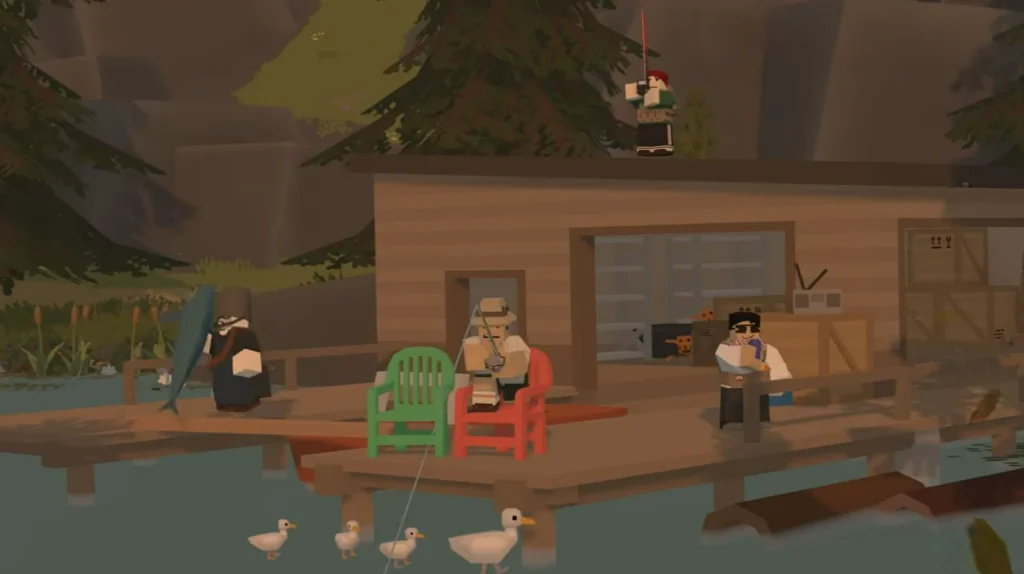 Unturned California 2 Friends Fishing screenshot