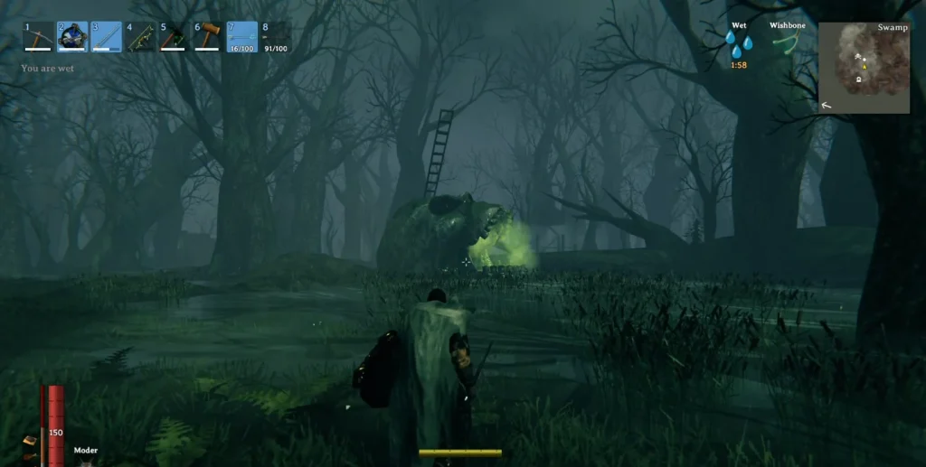 Valheim Draugr Fang location screenshot