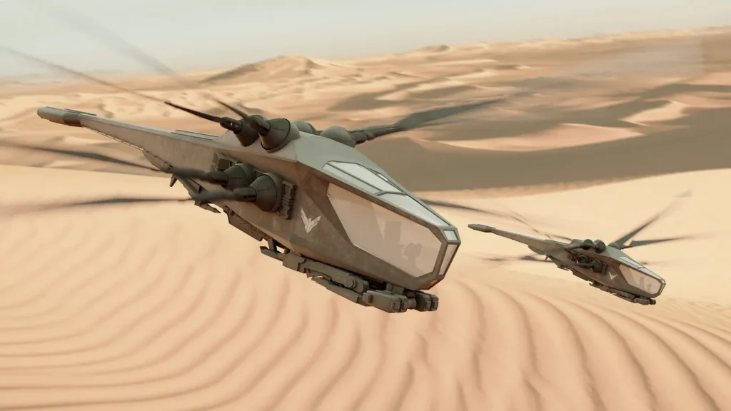 Dune: Awakening Ornithopter screenshot