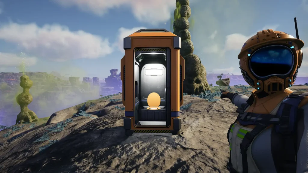 Satisfactory SPWN toilet
