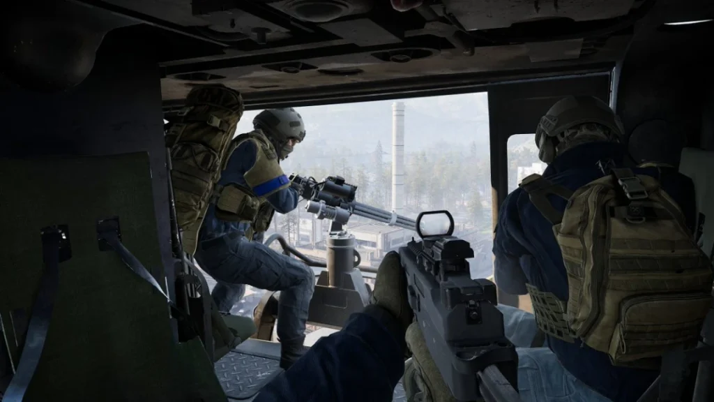 WARDOGS Players in Helicopter screenshot