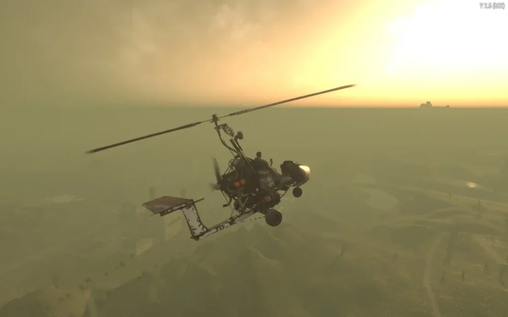 7 Days to Die Flying Gyrocopter screenshot