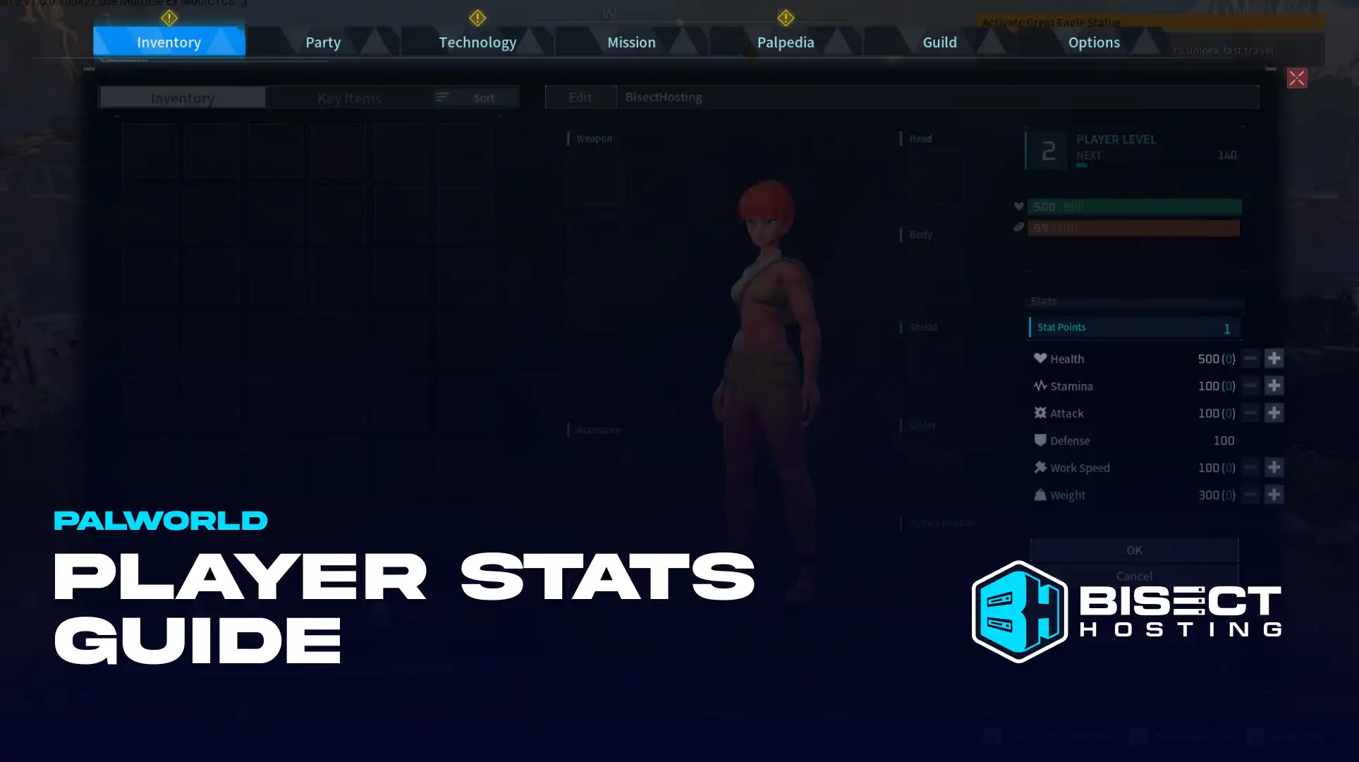 Palworld 1.0 Build Guide: Best Player Stats to Level