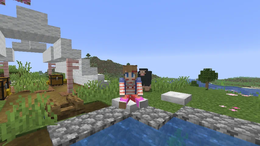 Minecraft Cushions and Abandoned Camp Screenshot