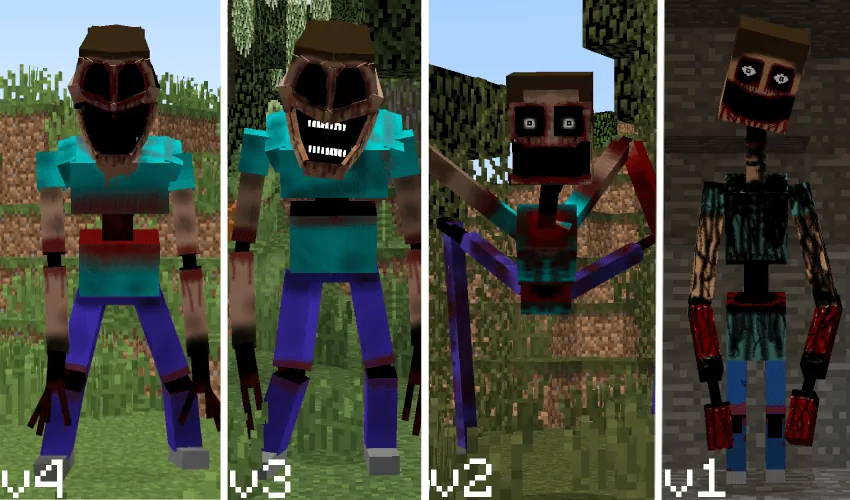 Minecraft The Mimicer Mod Entity Showcase