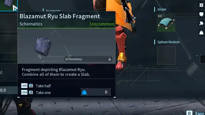 Palworld Blazamut Ryu Slab