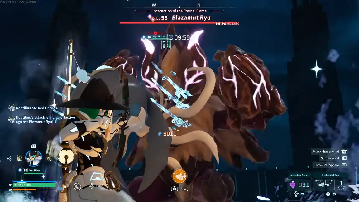 Palworld Blazamut Ryu