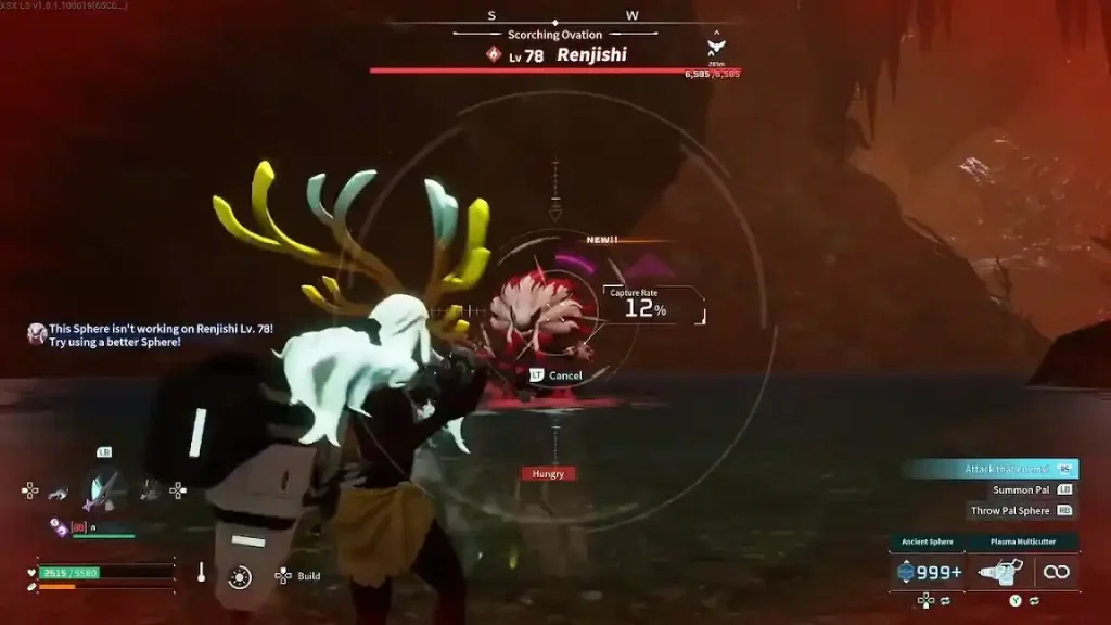 Palworld Renjishi Capture