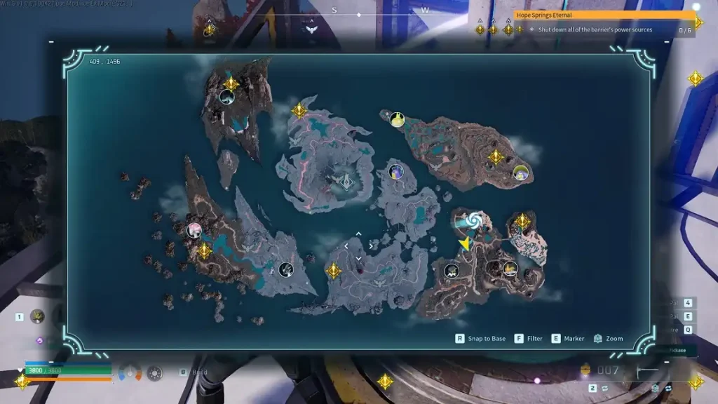 Palworld Sunreach Map