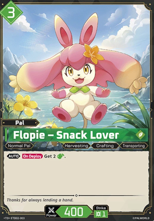Palworld Flopie Snack Lover