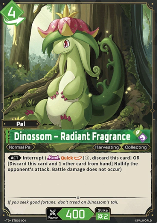 Palworld Dinossom Radiant Fragrance