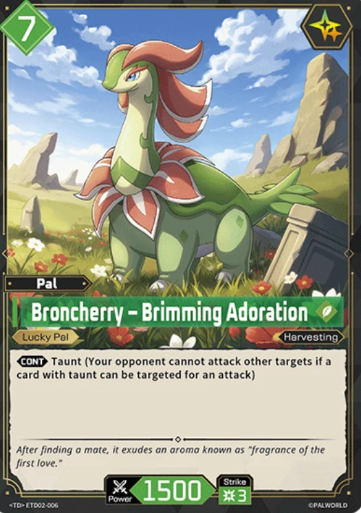 Palworld Broncherry Brimming Adoration
