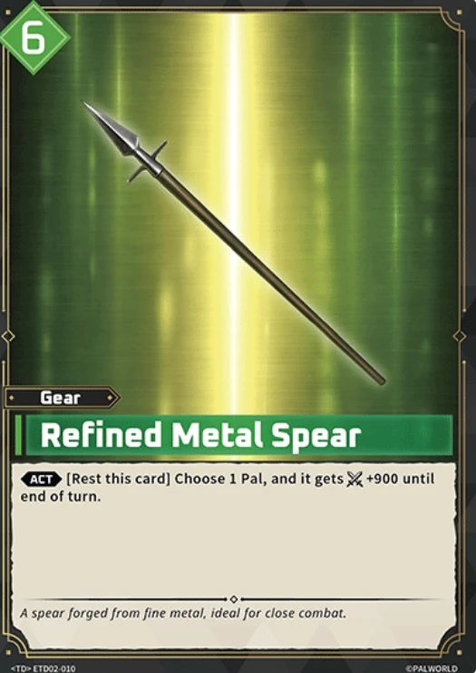 Palworld Refined Metal Spear