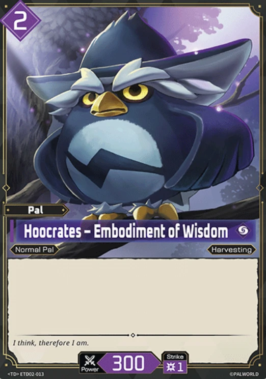 Palworld Hoocrates Embodiment of Wisdom
