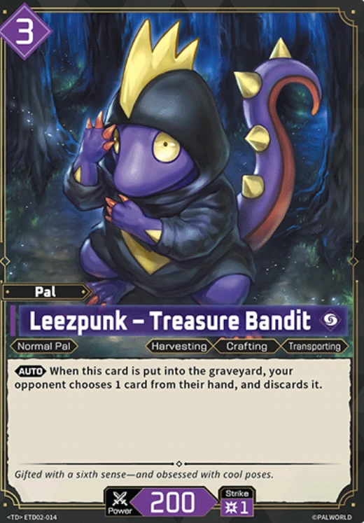 Palworld Leezpunk Treasure Bandit