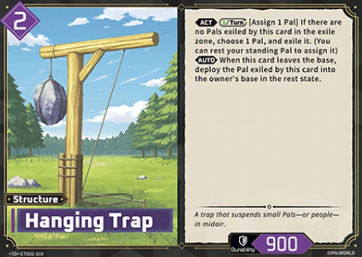 Palworld Hanging Trap