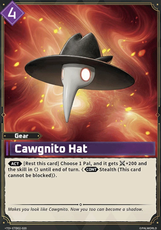 Palworld Cawgnito Hat