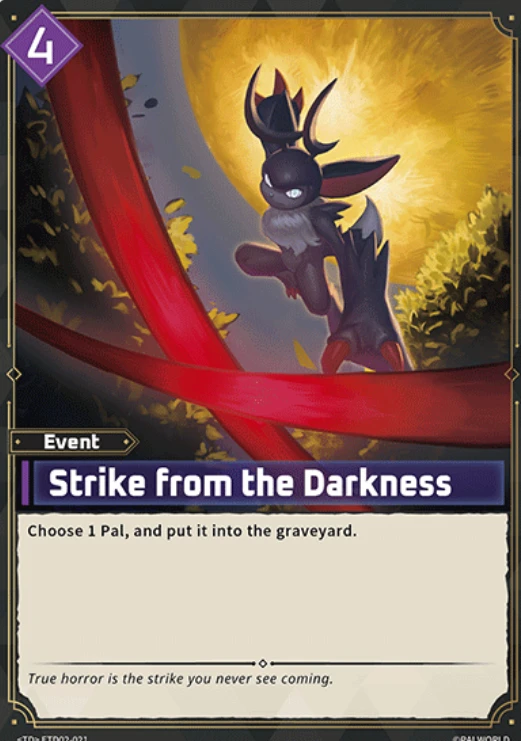 Palworld Strike from the Darkness