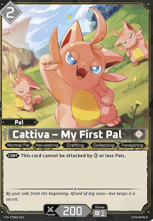 Palworld Cattiva My First Pal