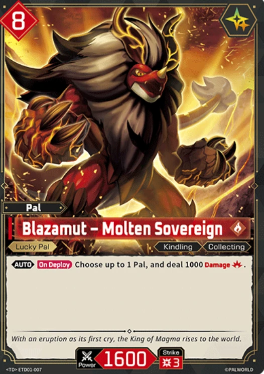 Palworld Blazamut Molten Sovereign