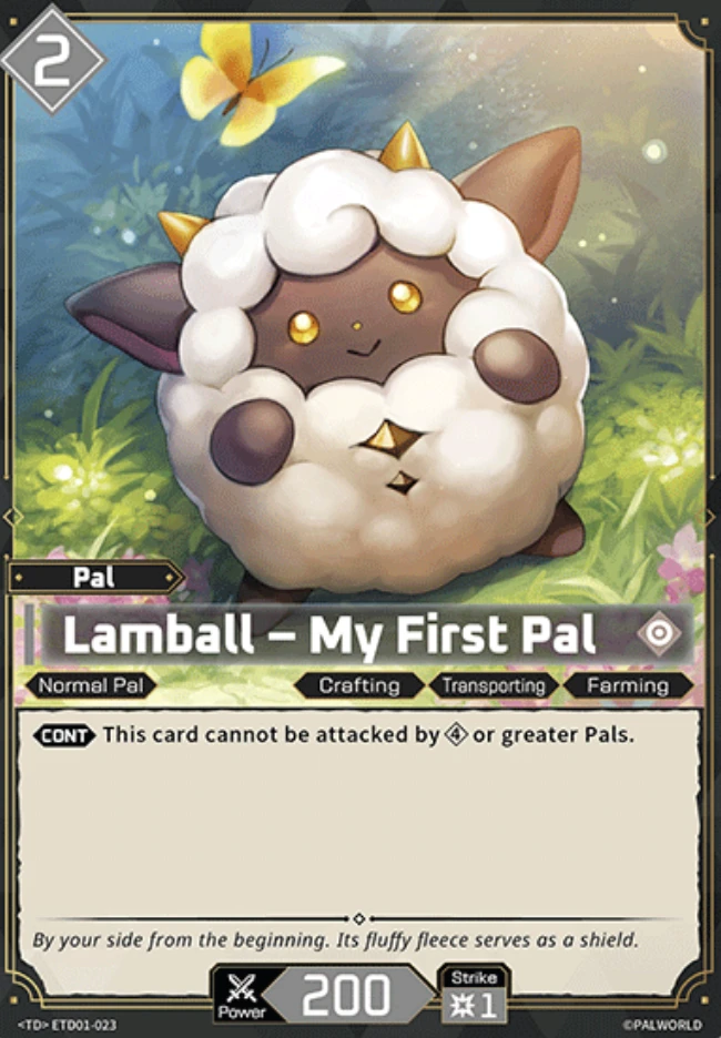 Palworld Lamball My First Pal