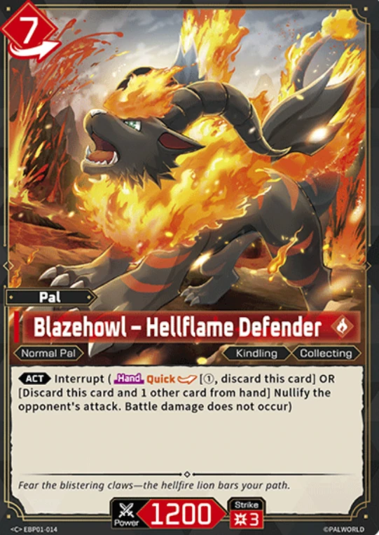 Palworld Blazehowl