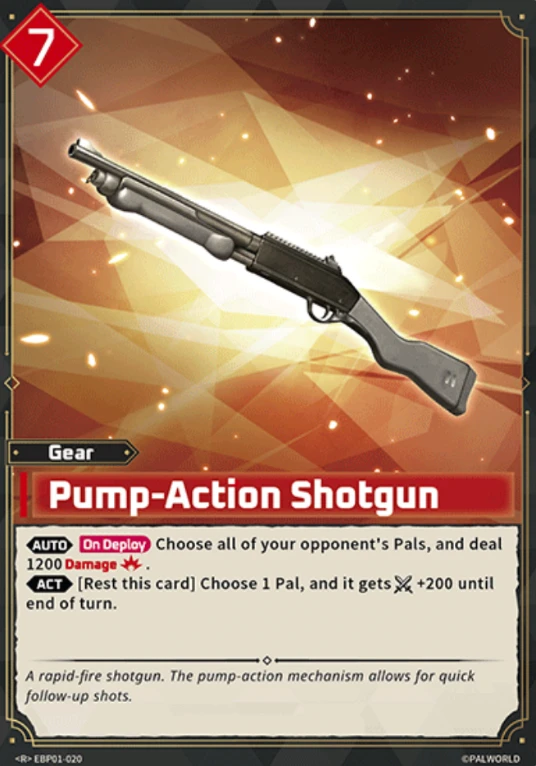 Palworld Pump-Action Shotgun