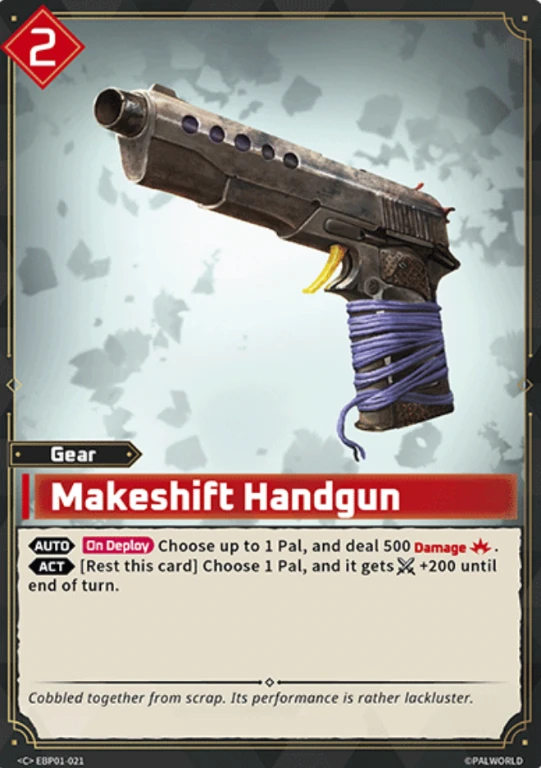 Palworld Makeshift Handgun
