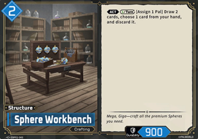 Palworld Sphere Workbench