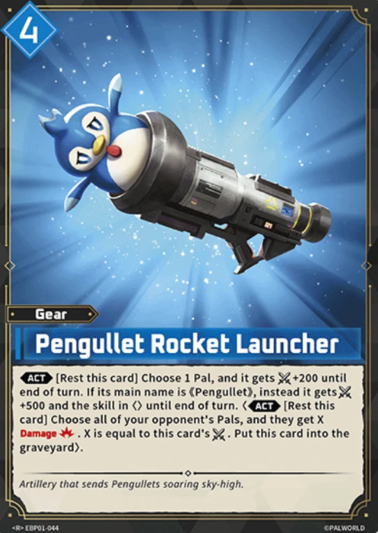 Palworld Pengullet Rocket Launcher