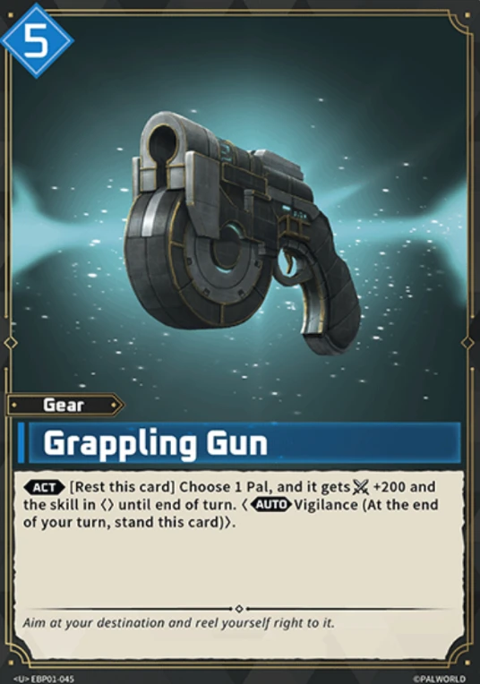 Palworld Grappling Gun