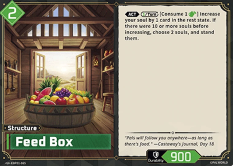 Palworld Feed Box