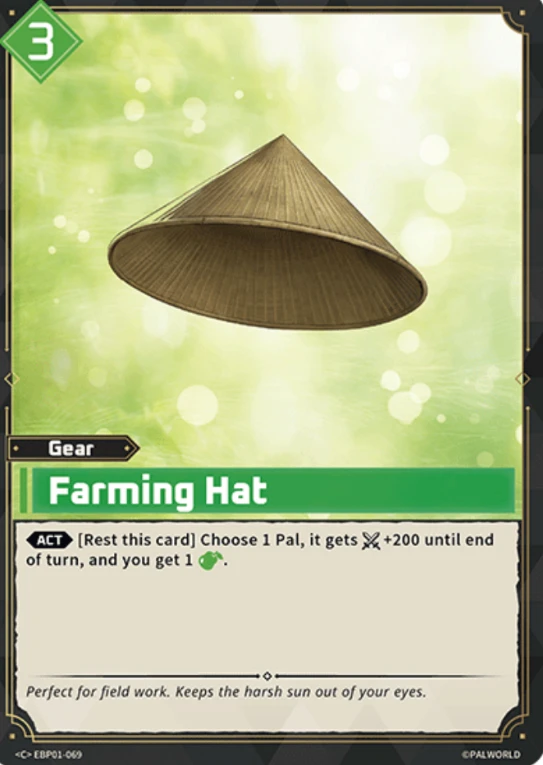 Palworld Farming Hat