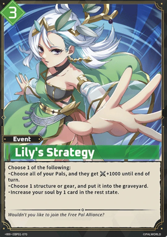 Palworld Lily's Strategy