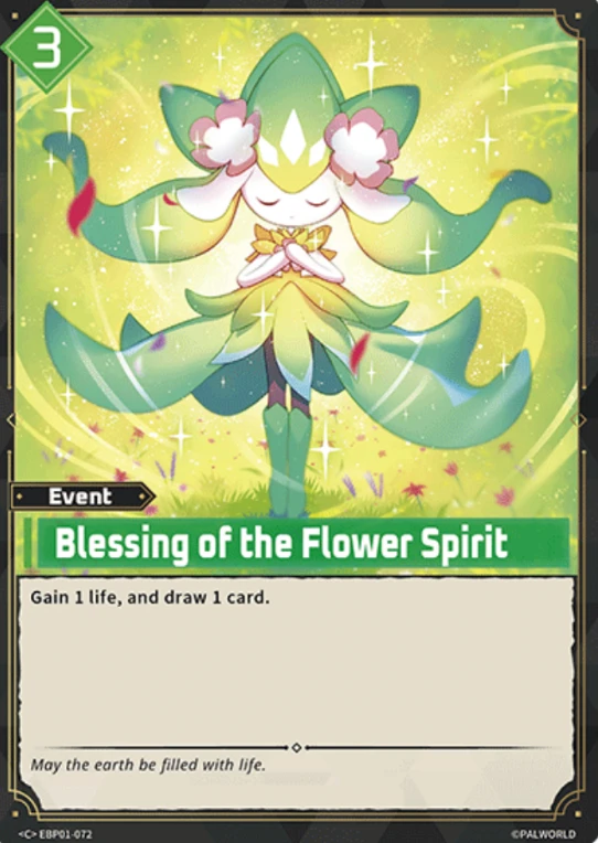 Palworld Blessing of the Flower Spirit