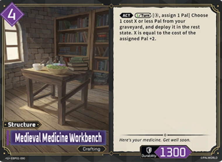 Palworld Medieval Medicine Workbench