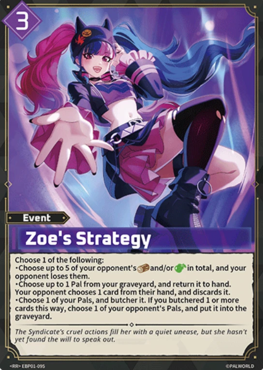 Palworld Zoe's Strategy
