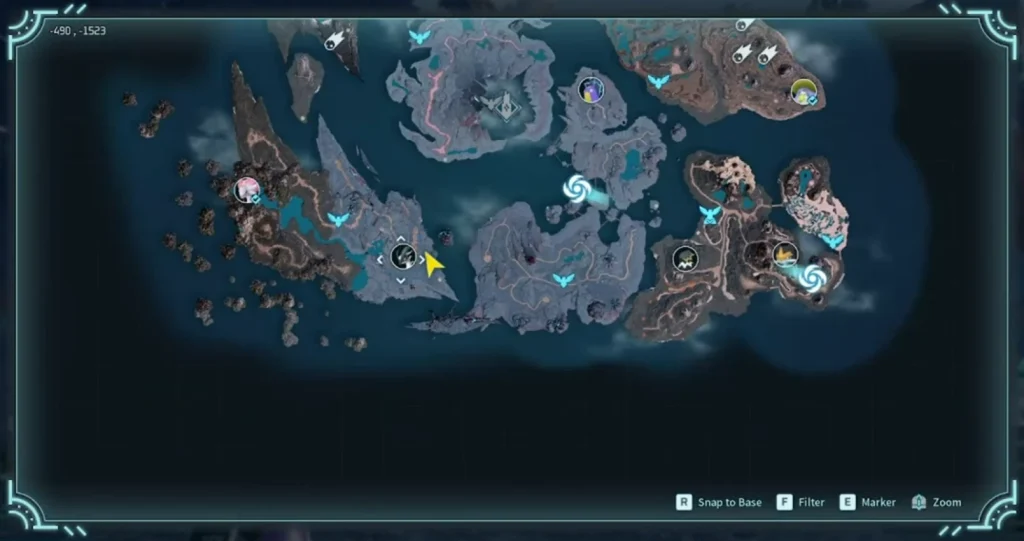 Palworld Eidrolon Location screenshot