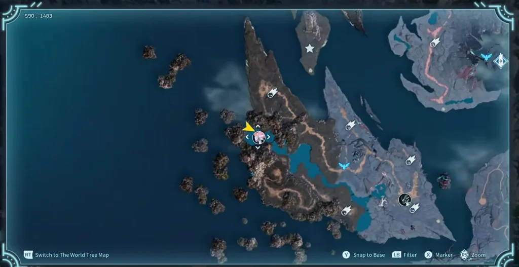 Palworld Ophydia Location screenshot