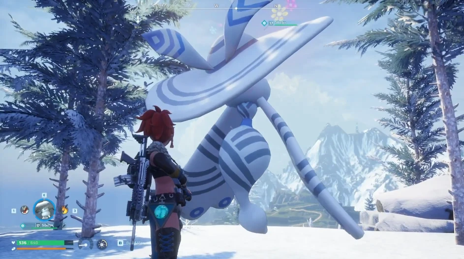 Palworld Sibelyx Combat screenshot